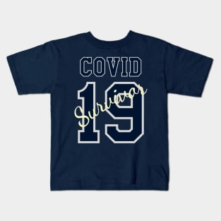 Covid 19 survivor Kids T-Shirt